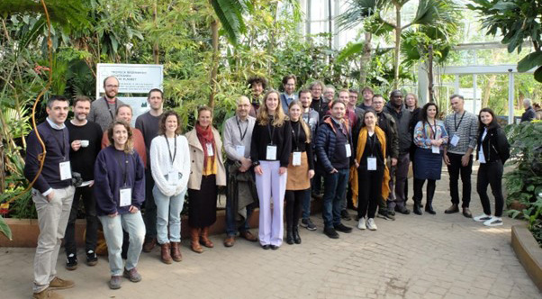 Picture of the B-cubed partners at the Meise Botanic Garden